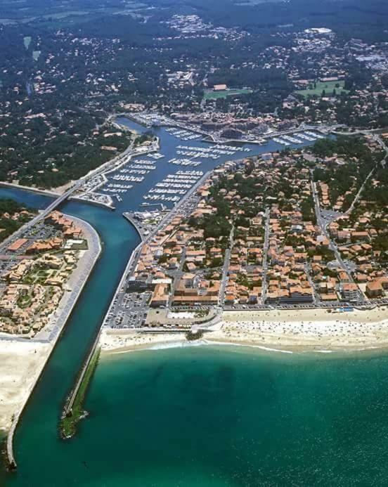 Ferienwohnung Les Bananiers Capbreton Exterior foto